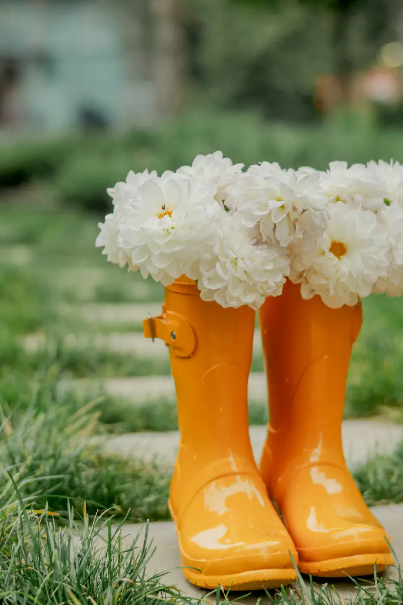 Sáng tạo không gian với hoa giả